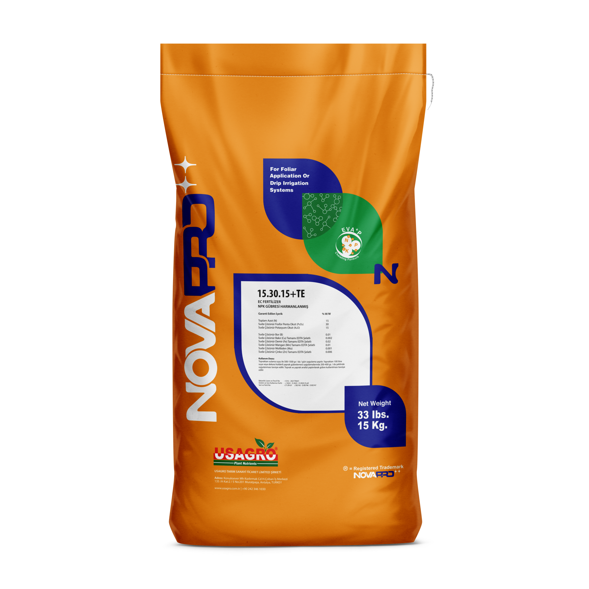 NOVAPRO 15-30-15+TE